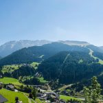 Langkofel und Plattkofel im Grödner Tal