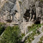 Steig im Valle delle Seghe zwischen Pradeel Hochebene und Schutzhütte Croz del’Altissimo