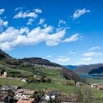 Blick von Tramin zum Kalterer See