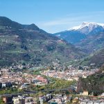 Blick von der Haselburg in Richtung Sarntal