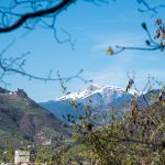 Sarner Scharte und Schloss Rafenstein über Bozen