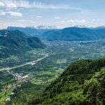 Andrian und Bozen mit Rosengarten