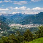 Blick vom Lipp in Perdonig nach Bozen