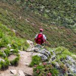 Wanderer auf der Hirzer Alm