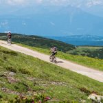 Mountainbiker am Rittner Horn