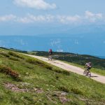 Mountainbiker am Rittner Horn