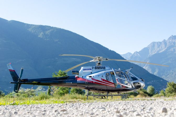 Dolomiten Rundflug-Hubschrauber Ecureuil AS 350 B3+