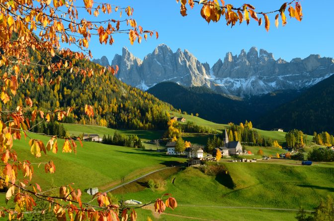 St. Magdalena in the Dolomites