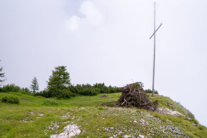 Gipfelkreuz am Schwarzer Kopf