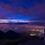 Sonnenaufgang über den Dolomiten