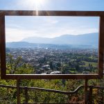 Blick von der Oswaldpromenade nach Bozen