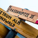 Wegweiser zu Kasssianspitze