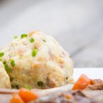 Knödel auf der Möltner Kaser Alm