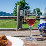 Knödel mit Gulasch