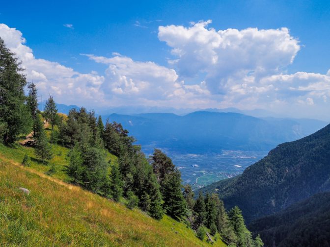 Die letzten 50 Meter vor dem Lawinenspitz