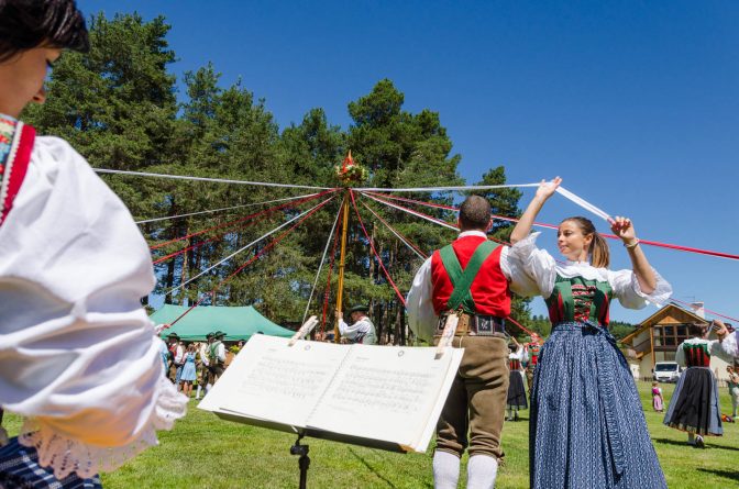 Bandltanz Volkstanzgruppe Deutschnofen