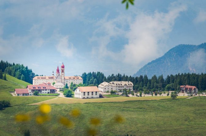 Blick auf das Kloster Maria Weißenstein