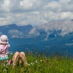 Blick zum Rosengarten