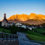 Sonnenuntergang in Deutschnofen