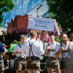 Trachtenumzug zu Maria Himmelfahrt in Oberbozen