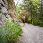 Auf dem Weg von Monte zur Malga Kraun