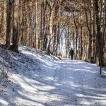 Schneewandern in Graun/Kurtatsch im Winter