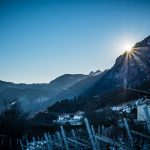 Sonnenuntergang in Graun oberhalb von Kurtatsch