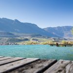 Kalterer See mit Blick auf Kaltern