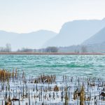 Kalterer See mit Blick auf Tramin