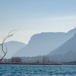 Kalterer See mit Blick auf Tramin