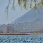 Kalterer See mit Blick auf Tramin