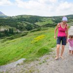 barfuß auf der Villanderer Alm