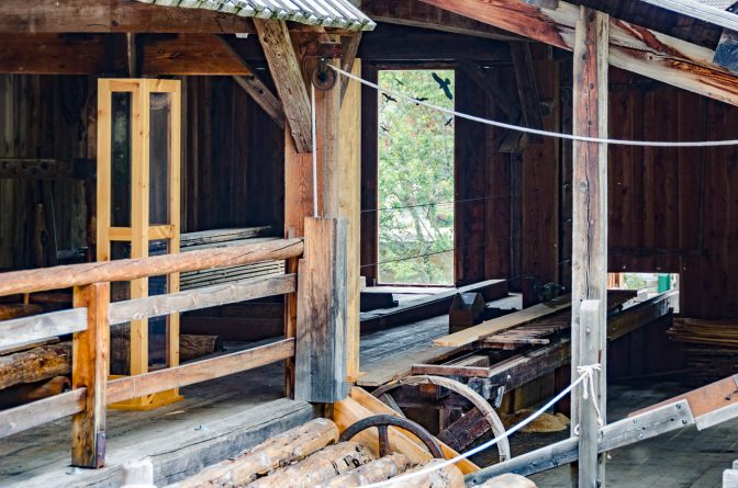 Die Lahner Säge in St. Gertraud im Ultental