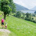 Mit dem Laufrad auf dem Ultner Höfeweg St. Nikolaus – Kuppelwies