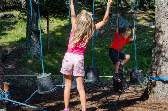 Kletterspielplatz neben dem Gasthof Sessellift