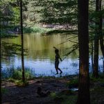 Slackline am Göllersee