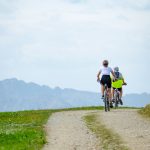 Rad fahren auf der Rodenecker Alm