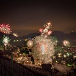 Silvester Feuerwerk Tramin