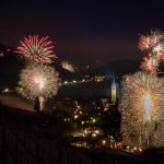 Silvester Feuerwerk Tramin