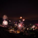 Silvester Feuerwerk Tramin