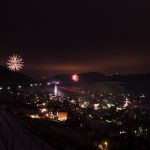 Silvester Feuerwerk Tramin