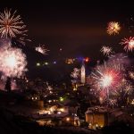 Silvester Feuerwerk Tramin