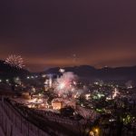 Silvester Feuerwerk Tramin