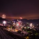 Silvester Feuerwerk Tramin