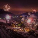 Silvester Feuerwerk Tramin