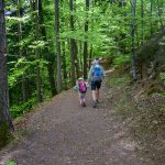 Spaziergang über die Fennpromenade in klobenstein