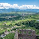 Ausblick von der Burg Boymont nach St. Pauls und Eppan