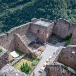 Innenhof der Burgruine Boymont über Eppan