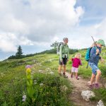 Wanderung zum Gipfel des Roen