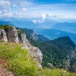 Ausblick vom Roen auf den Bozner Talkessel